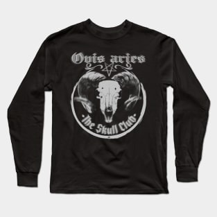 The Skull Club - Ovis Aries Original Blur Long Sleeve T-Shirt